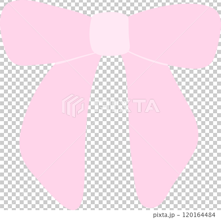 Coquette pink bow ribbon 120164484