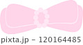 Coquette pink bow ribbon 120164485