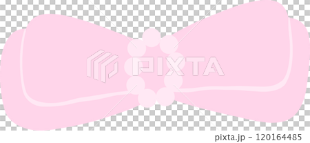 Coquette pink bow ribbon 120164485
