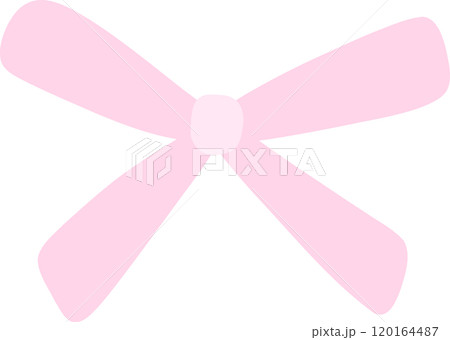 Coquette pink bow ribbon 120164487