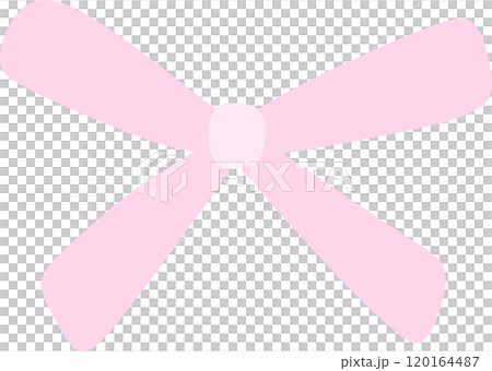 Coquette pink bow ribbon 120164487