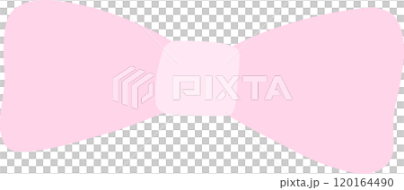 Coquette pink bow ribbon 120164490