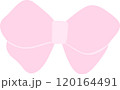 Coquette pink bow ribbon 120164491