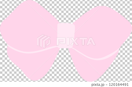 Coquette pink bow ribbon 120164491