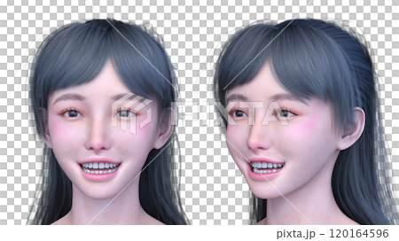 Close-up of a woman's face Close-up of a woman's face 120164596