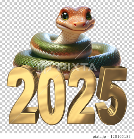3DCG人物【2025蛇年】（摳圖） 120165182