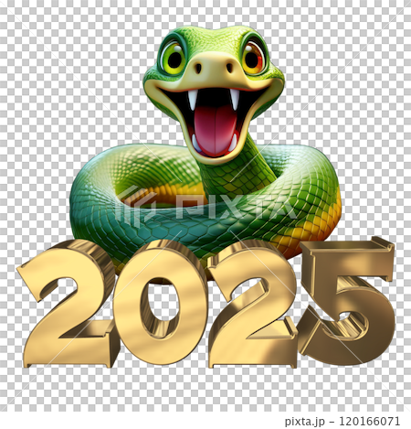 3DCG人物【2025蛇年】（摳圖） 120166071