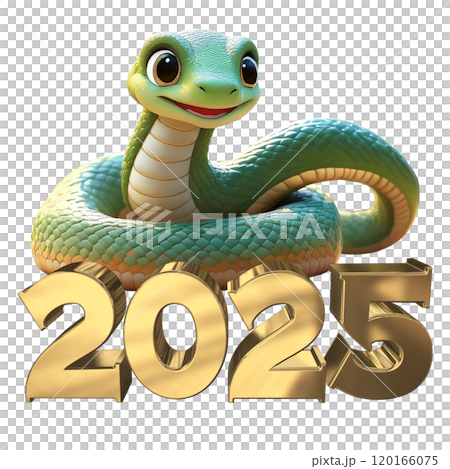 3DCG人物【2025蛇年】（摳圖） 120166075