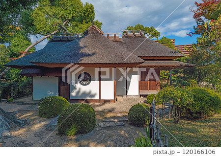 広島 縮景園 茶室明月亭 広島 縮景園 茶室明月亭 120166106