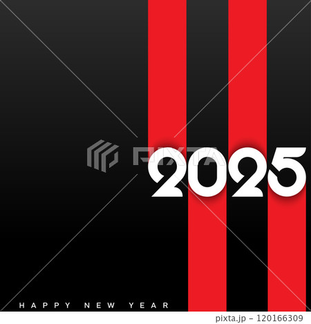 Modern Minimalist New Year 2025 Christmas Greeting Card Design Art Vector Modern Minimalist New Year 2025 Christmas Greeting Card Design Art Vector 120166309