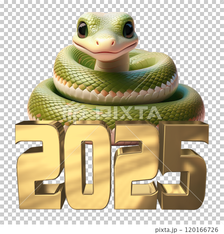 3DCG人物【2025蛇年】（摳圖） 120166726