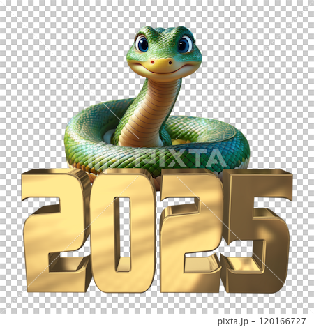 3DCG人物【2025蛇年】（摳圖） 120166727