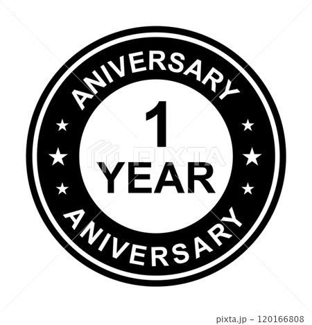 1 year anniversary gold icon vector for graphic design, logo, website, social media, mobile app, UI illustration 1 year anniversary gold icon vector for graphic design, logo, website, social media, mobile app, UI illustration 120166808