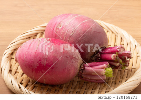 ［福島県　桑折町産］　大根（紅くるり） 120168273