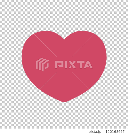 Hand-drawn Heart - Soothing Red Hand-drawn Heart - Soothing Red 120168665