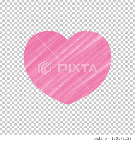 手描きのハート - フェミニンピンク 手描きのハート - フェミニンピンク 120171182