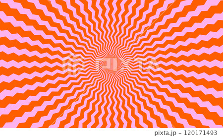 abstract distorted wavy lines surface Radial waves 120171493