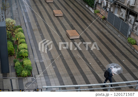 雨の日の渋谷の風景 雨の日の渋谷の風景 120171507
