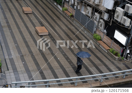 雨の日の渋谷の風景 雨の日の渋谷の風景 120171508