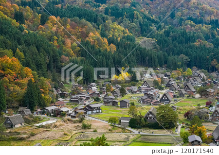 白川郷 紅葉 白川郷 紅葉 120171540