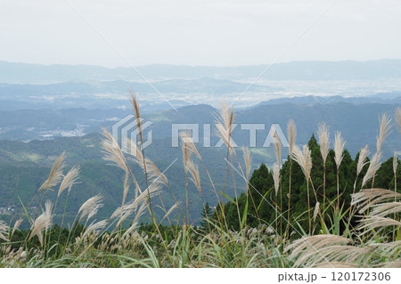 生石高原から見下ろした風景 生石高原から見下ろした風景 120172306