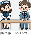 先生の授業で勉強を教えてもらう学生 120172935