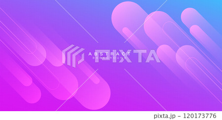 Modern gradient background with diagonal line elements. Vibrant abstract geometric shapes design. Dynamic shapes composition. Suit for banner, flyer, cover, poster, brochure, website 120173776