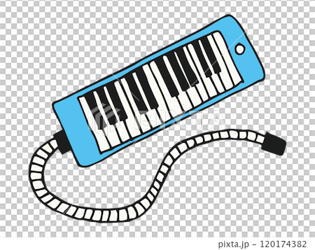 小學版畫插圖:pianica 小學版畫插圖:pianica 120174382