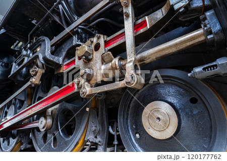 蒸気機関車のクロスヘッド廻り 蒸気機関車のクロスヘッド廻り 120177762