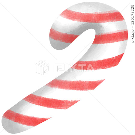 Christmas candy cane 120178229