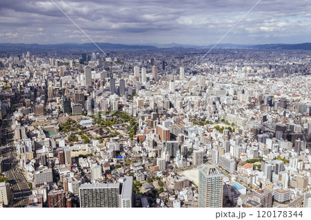 Osaka Aerial View in Japan Osaka Aerial View in Japan 120178344
