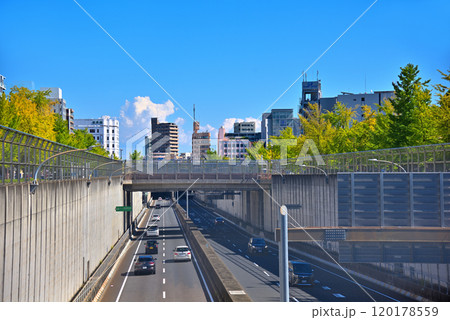 《愛知県》名古屋都市風景 千種区吹上 若宮大通と名古屋高速2号東山線 《愛知県》名古屋都市風景 千種区吹上 若宮大通と名古屋高速2号東山線 120178559
