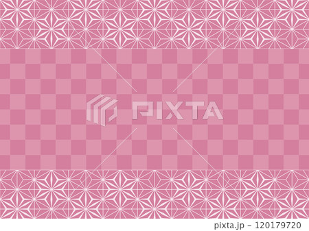 和柄の背景　 120179720