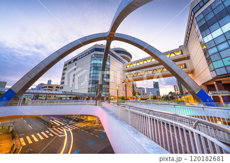 Toyotashi, Japan Cityscape Near the Station Toyotashi, Japan Cityscape Near the Station 120182681