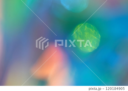 Vibrant abstract background with colorful bokeh lighting effects and soft 120184905