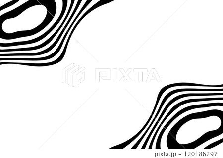 Monochrome abstract background. Black and white pattern. Halftone texture. Eps 10 120186297