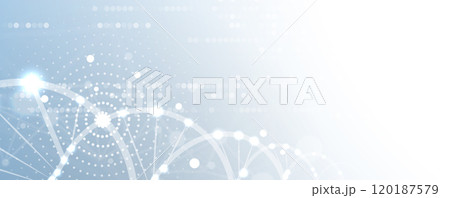 A dna technology abstract background A dna technology abstract background 120187579