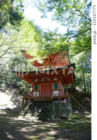 比叡山延暦寺 西塔 根本如法塔 滋賀県大津市坂本 比叡山延暦寺 西塔 根本如法塔 滋賀県大津市坂本 120187775