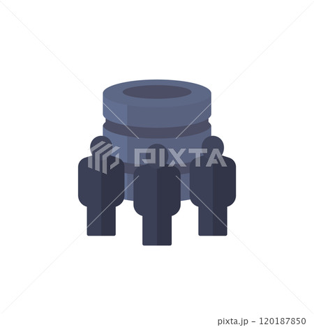 User base icon in flat design User base icon in flat design 120187850