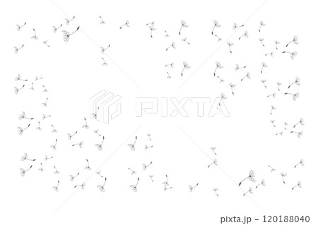 Dandelion Logo, Vector Plant Dandelion flower, Design Icon Template Dandelion Logo, Vector Plant Dandelion flower, Design Icon Template 120188040