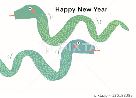 巳年年賀状 120188389