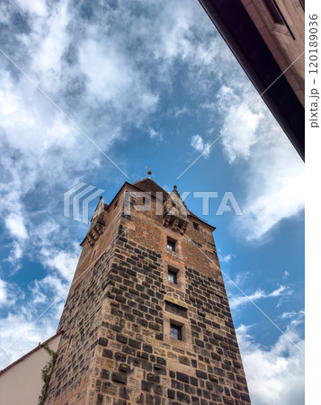 The Schuldturm in the historical Old Town 120189036