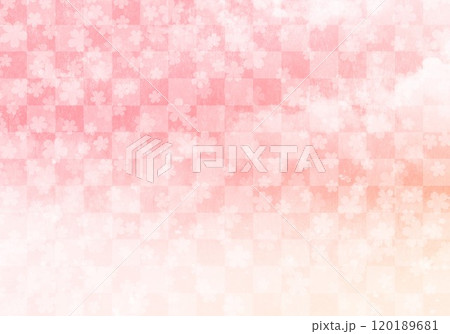 和紙のカラフル色の花 120189681