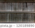 古い木の壁 120189890