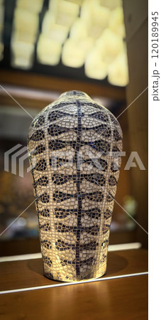 Elegant home decorative item create a luxurious atmosphere interior or exterior design, Perfect for home decorations idea, upscale events, or elegant home decor with a warm and inviting glow Elegant home decorative item create a luxurious atmosphere interior or exterior design, Perfect for home decorations idea, upscale events, or elegant home decor with a warm and inviting glow 120189945