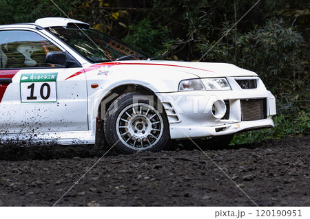 公道ラリーグラベルSSのタイムアタック 120190951