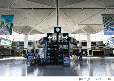 名鉄線 中部国際空港駅の室内風景 120192840