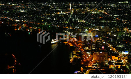 北海道　函館　夜景 120193184