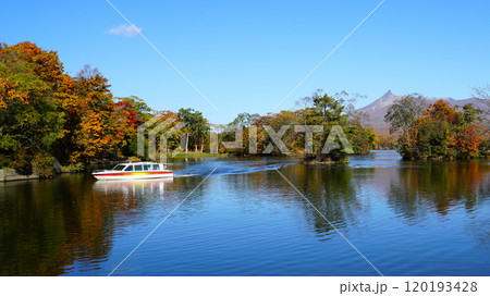 北海道　大沼公園　函館 120193428