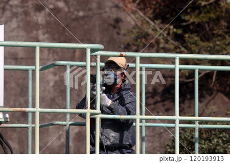 建築塗装錆落とし錆止め下塗り上塗りマスク足場養生木造鉄骨 建築塗装錆落とし錆止め下塗り上塗りマスク足場養生木造鉄骨 120193913
